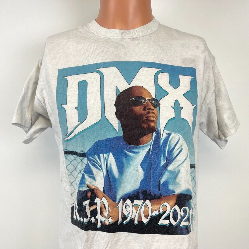 DMX RIP Memorial T Shirt 2022 Rap Hip Hop Size M